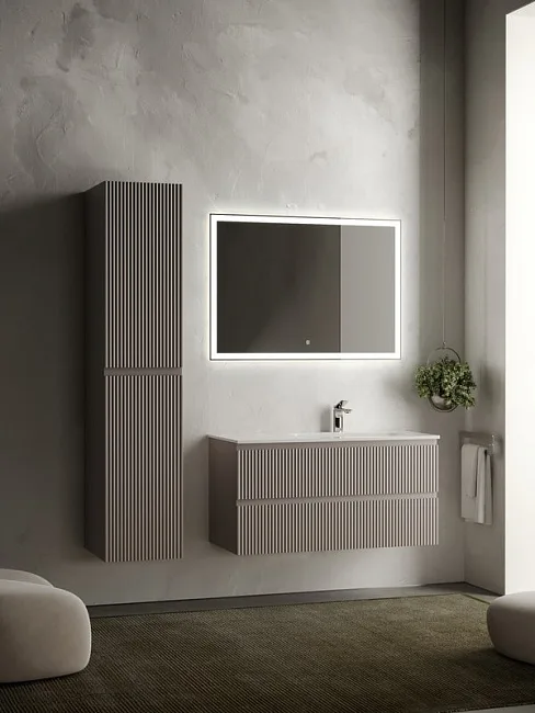 Тумба с раковиной Sancos Snob R 100 см, R, doha soft Sancos — Оригинал