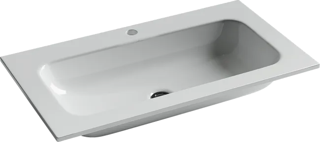 Мебельная раковина Ceramicanova Grace CN7012MW 80. белая матовая Sancos — Оригинал