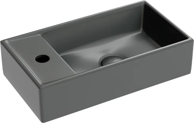 Рукомойник Ceramicanova Element CN6051RMDH темный антрацит матовый Sancos — Оригинал