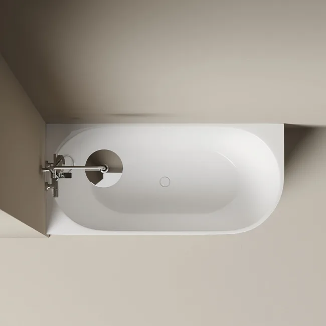 Акриловая ванна Sancos Edge 170x80 см, левая, FB23L Sancos — Оригинал