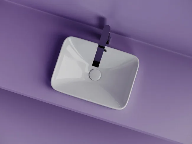 Встраиваемая раковина Ceramicanova Element CN6078 белый Sancos — Оригинал