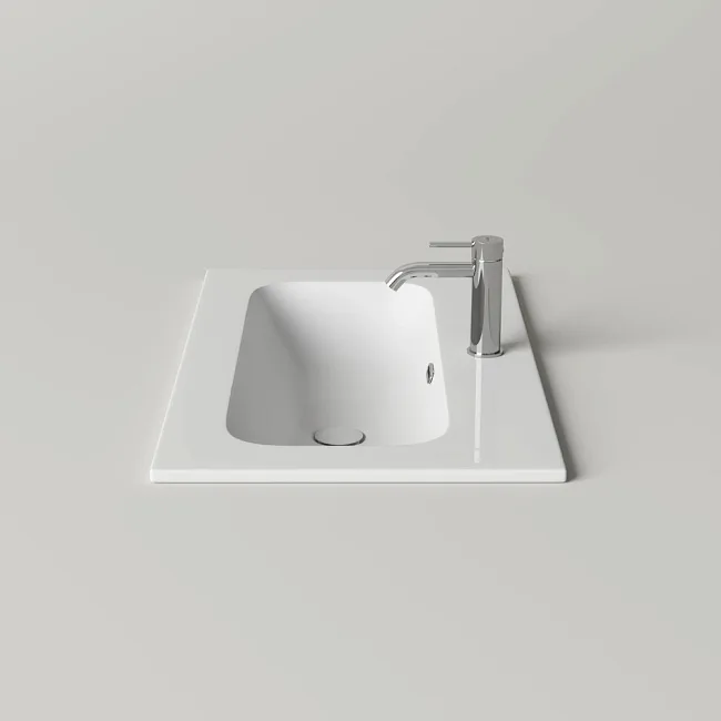 Накладная раковина Ceramicanova Lucia CN6096 белый Sancos — Оригинал