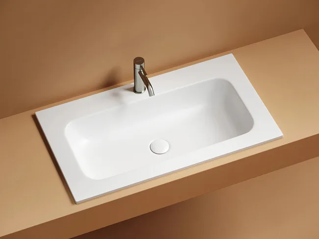 Мебельная раковина Ceramicanova Grace CN7012MW 80. белая матовая Sancos — Оригинал