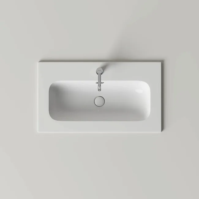 Накладная раковина Ceramicanova Lucia CN6096 белый Sancos — Оригинал