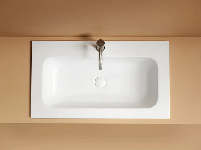 Мебельная раковина Ceramicanova Grace CN7012MW 80. белая матовая Sancos — Оригинал